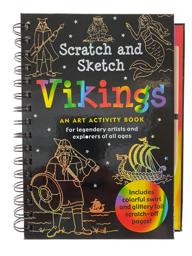 Scratch And Sketch Vikings    