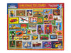 Christmas Toy Stamps 1000 Piece Puzzle    