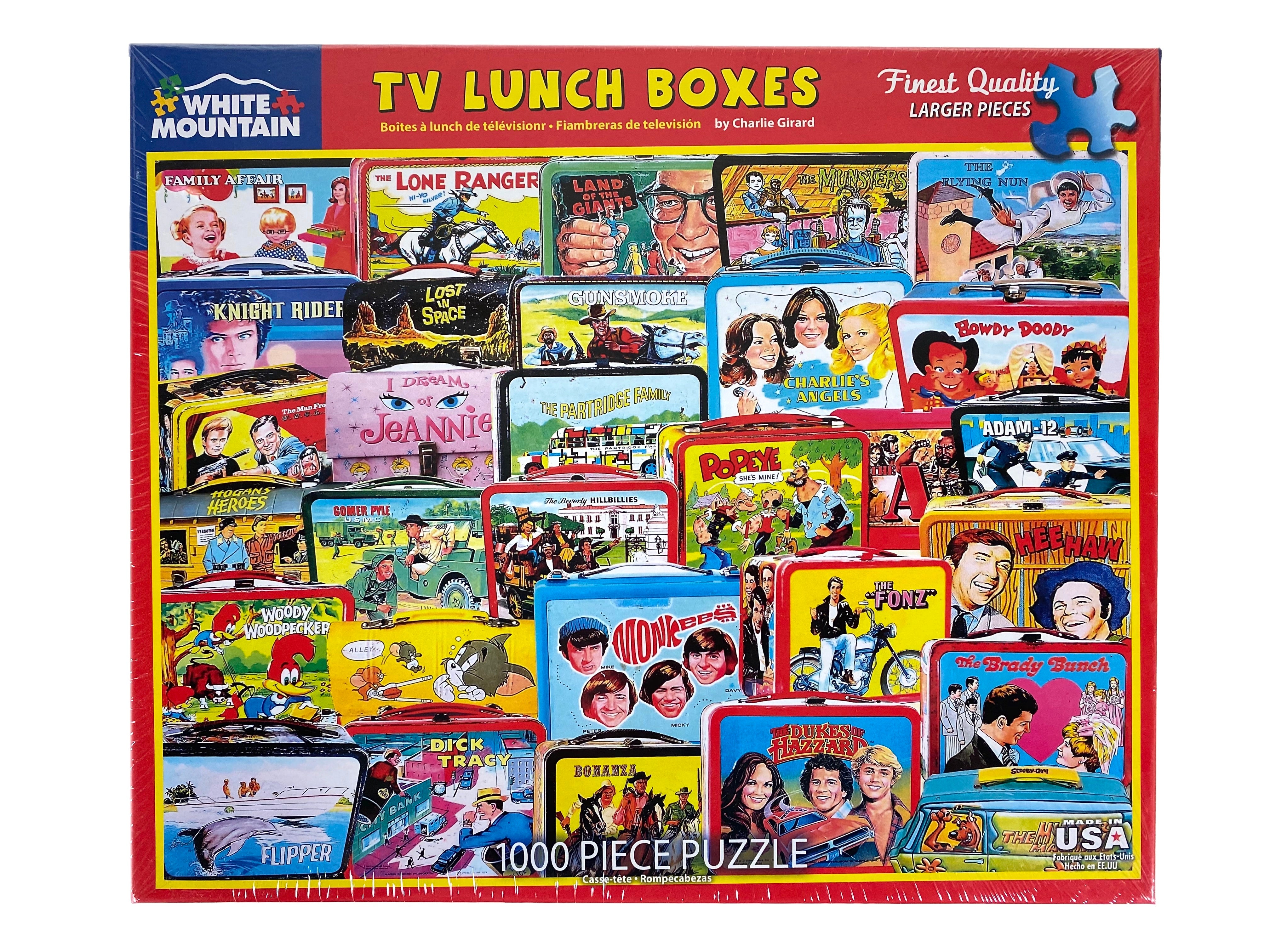 TV Lunch Boxes 1000 Piece Puzzle    