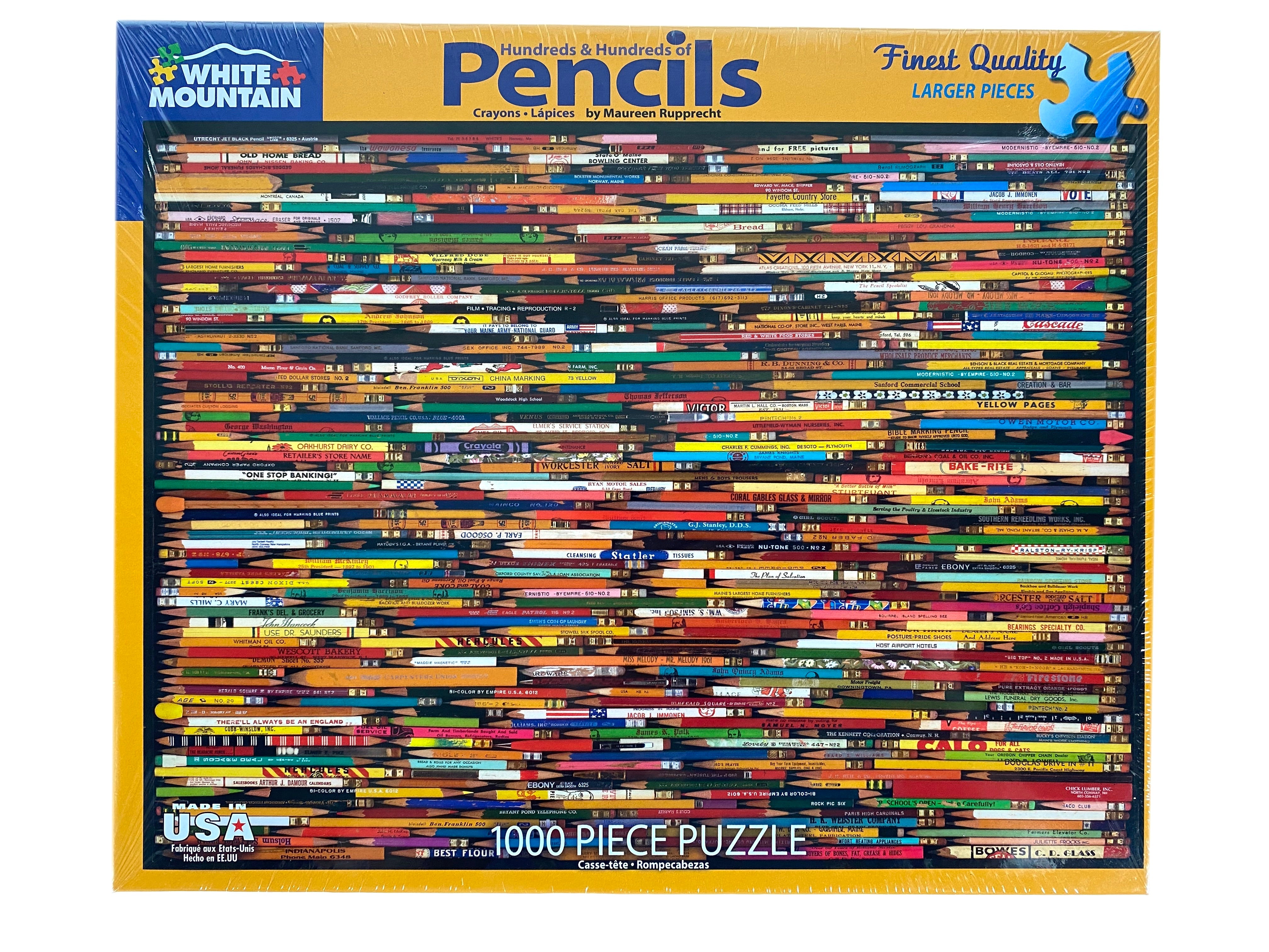 Pencils 1000 Piece Puzzle    