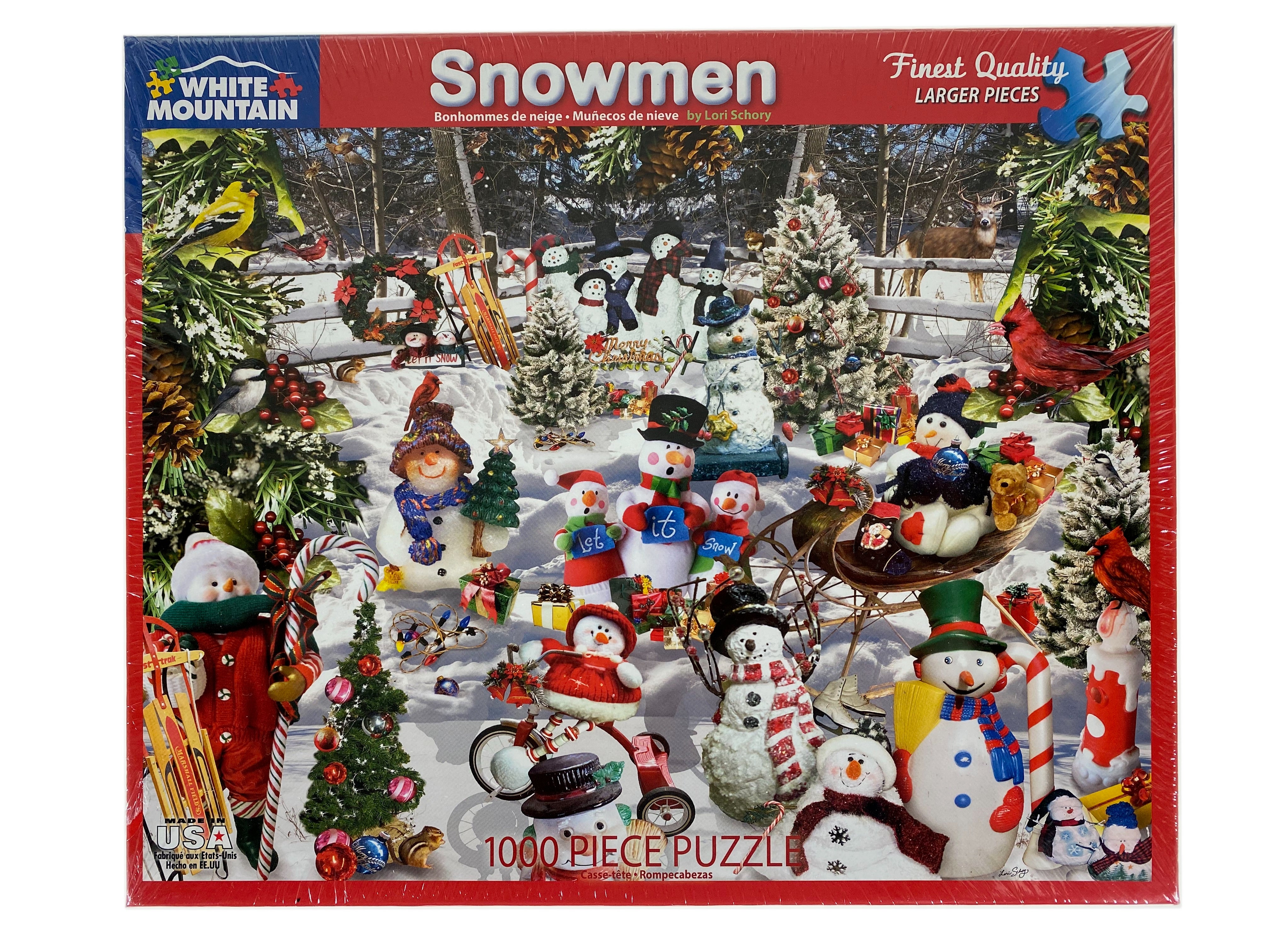 Snowmen 1000 Piece Puzzle    