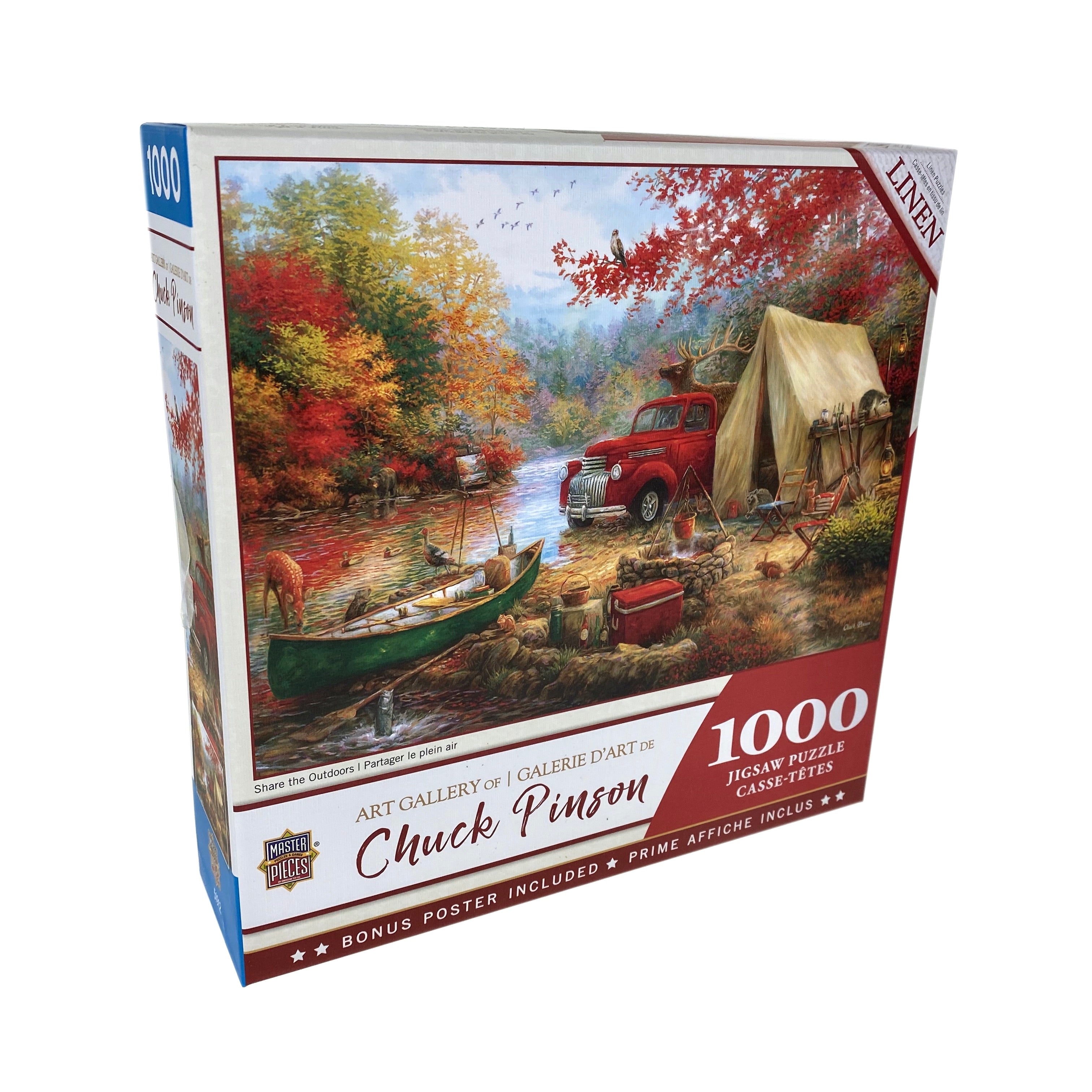 Share The Outdoors - 1000 Piece Chuck Pinson Puzzle    