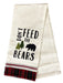 Don't Feed The Bears - Embellished Dishtowel    