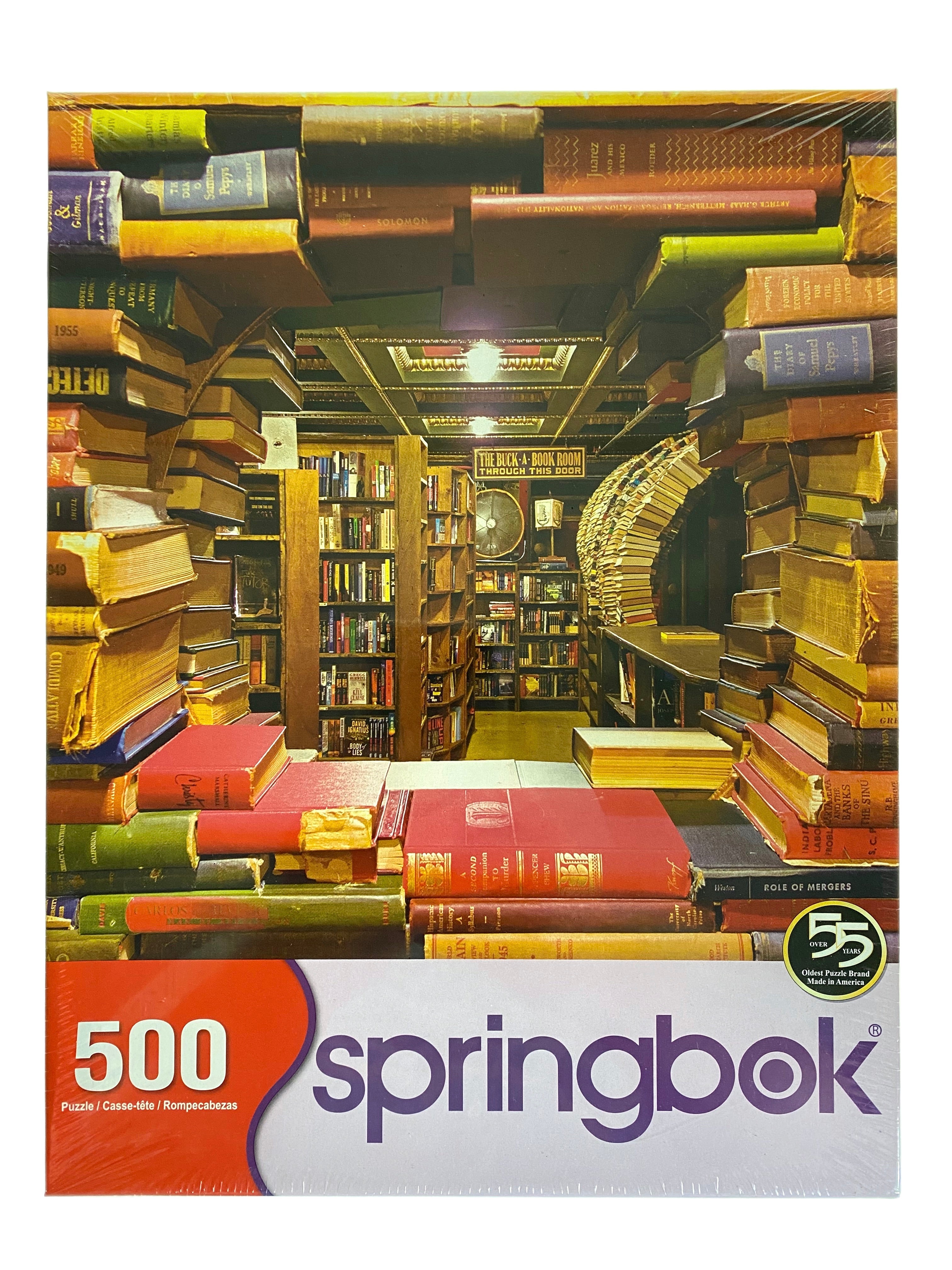 Book Shop 500 Piece Puzzle    