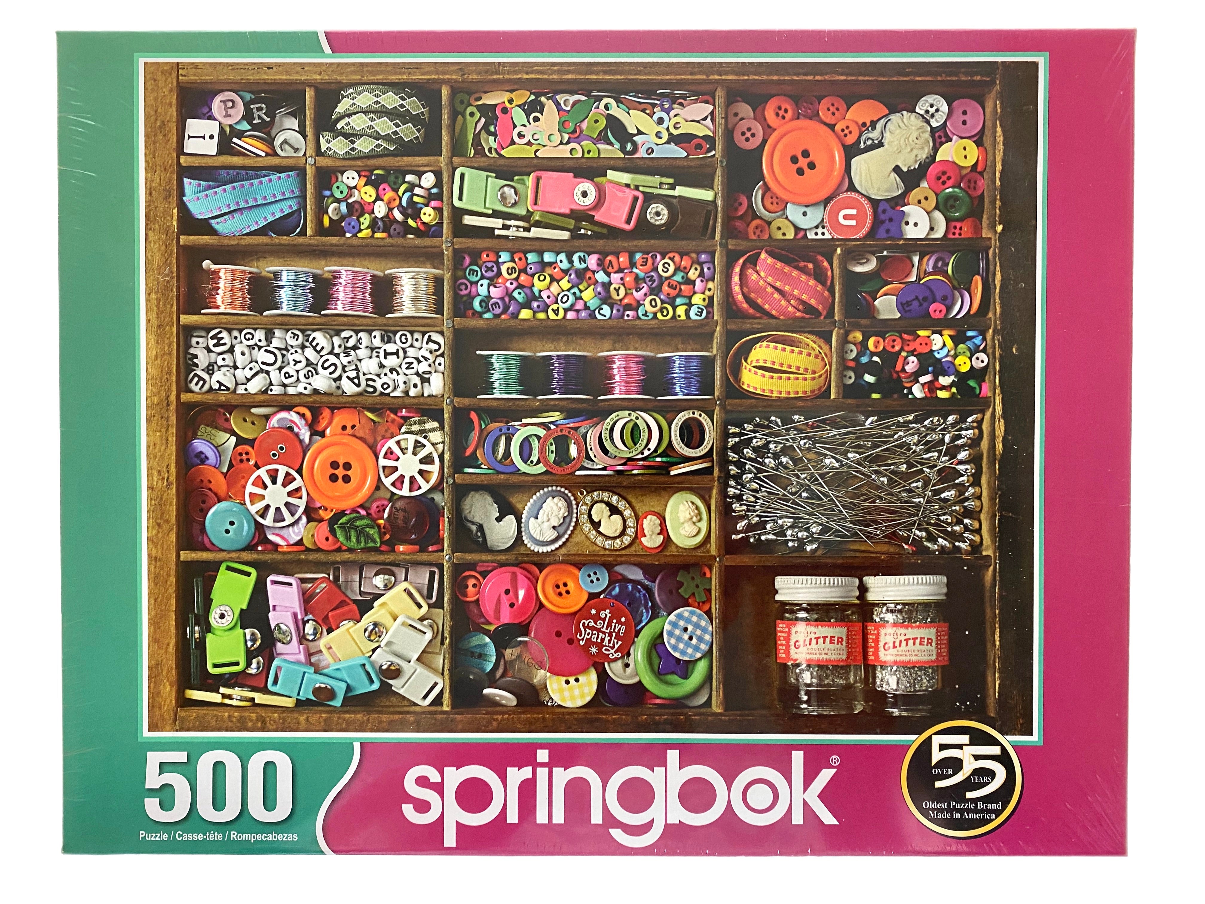 The Sewing Box 500 Piece Puzzle    