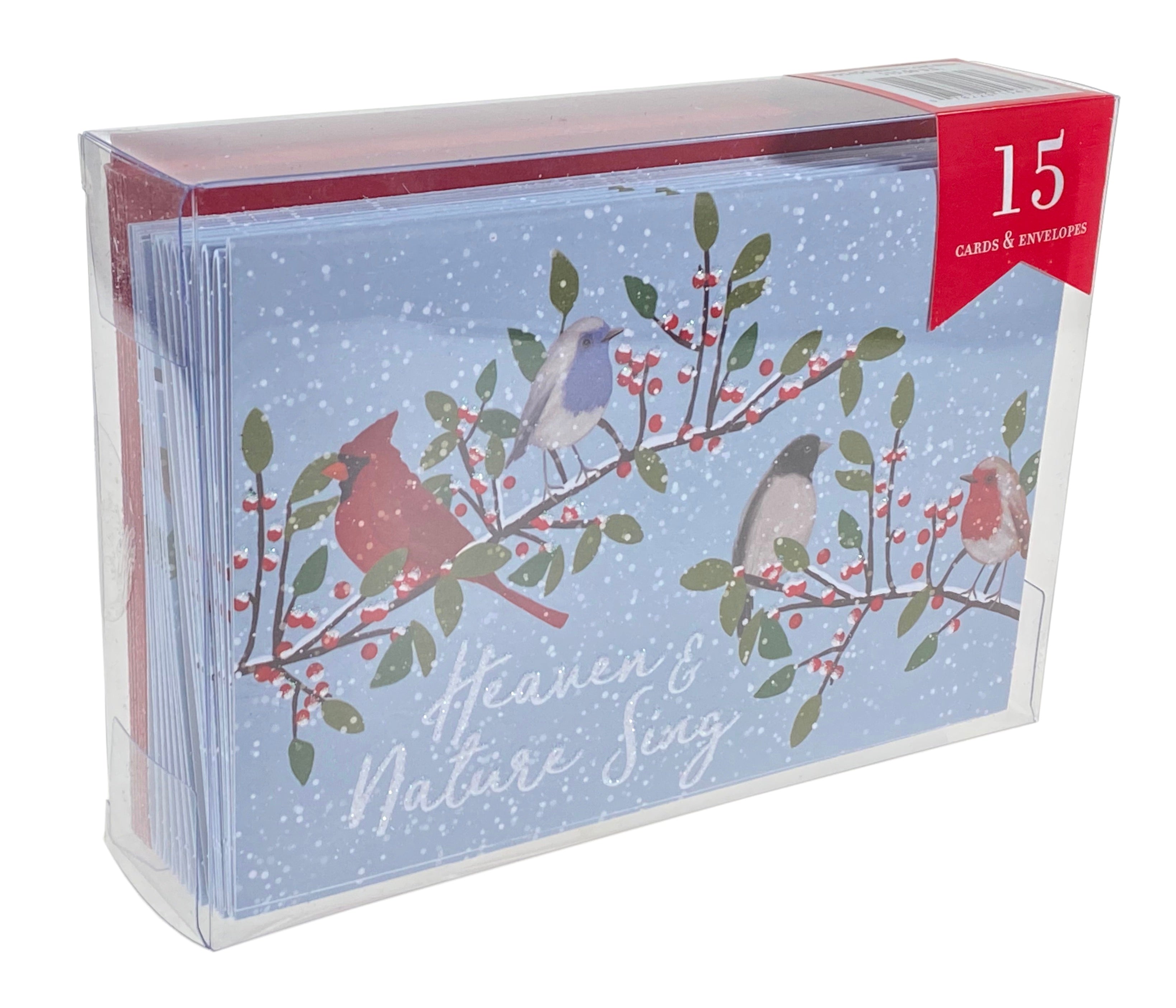 Boxed Christmas Cards - Winter Song Birds    