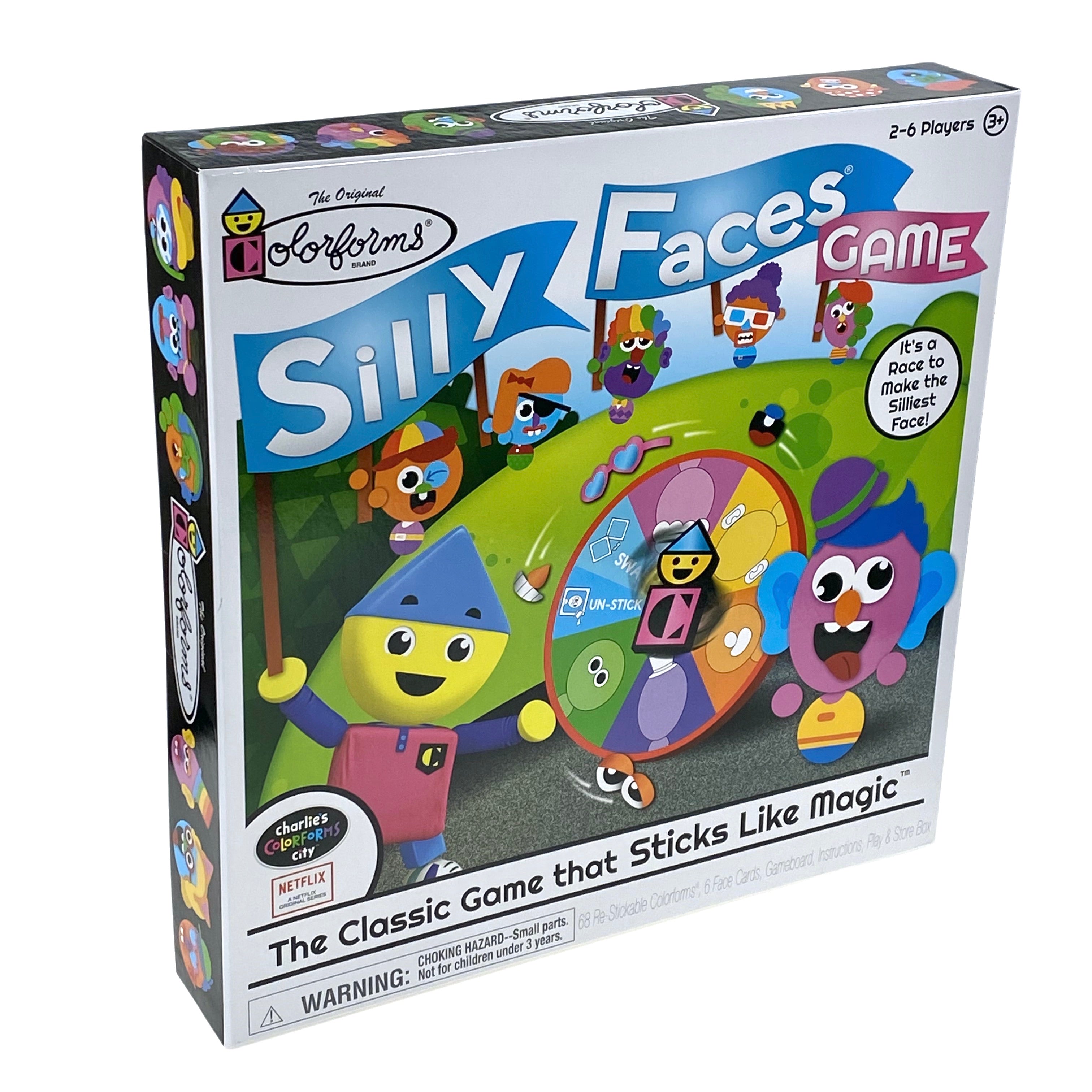 Colorforms Faces Colorforms Silly Faces Game — Bird in Hand