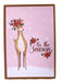 Pack Of 5 Christmas Cards - Festive Fawn    