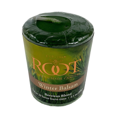 Root Candles Votive - Winter Balsam    