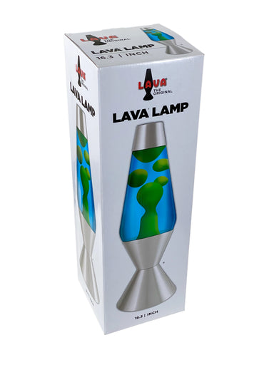 Lava Lamp - 16.3" Yellow-Blue    