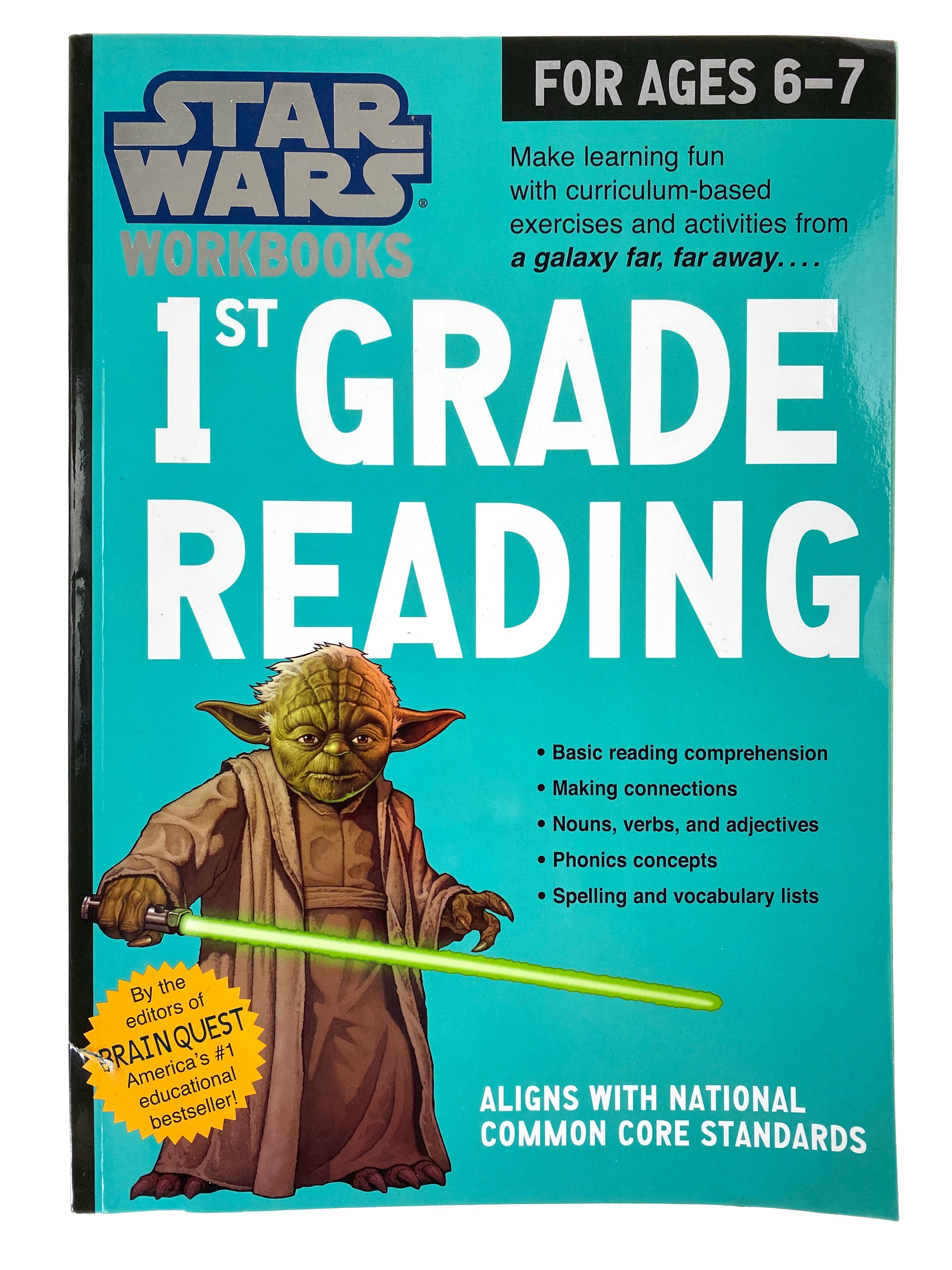 Star Wars Workbook - 1st Grade Reading    