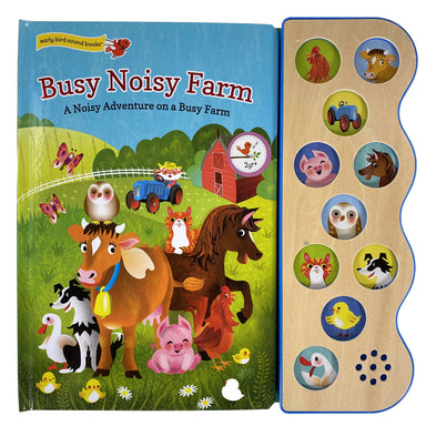 Busy Noisy Farm - 10 Sound Book    
