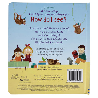 How Do I See? - Lift the Flap First Questions and Answers    