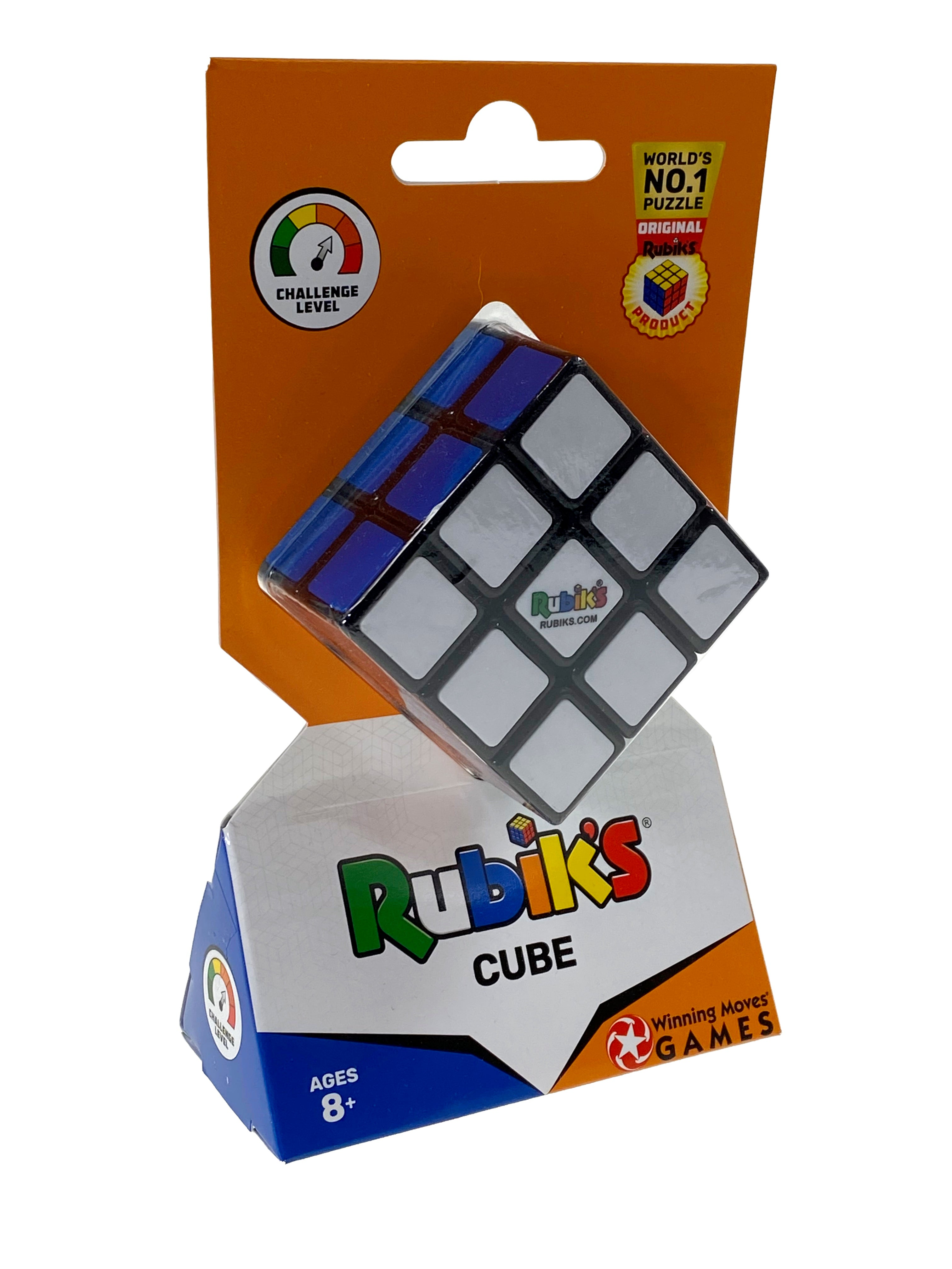 Rubik's Cube Re-Cube, le cube original de 3 x 3 cm fabriqué en plastique 100 % recyclé, casse-tête résolvant des problèmes, puzzle sensoriel, puzzle sensoriel, pour enfants de 8 ans et plus Rubik's Cube Re-Cube, le cube original de 3 x 3 cm fabriqué en plastique 100 % recyclé, casse-tête résolvant des problèmes, puzzle sensoriel, puzzle sensoriel, pour enfants de 8 ans et plus