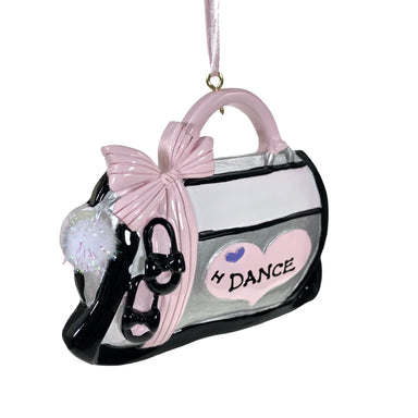 Dance Bag Ornament "I Love Dance" Ornament