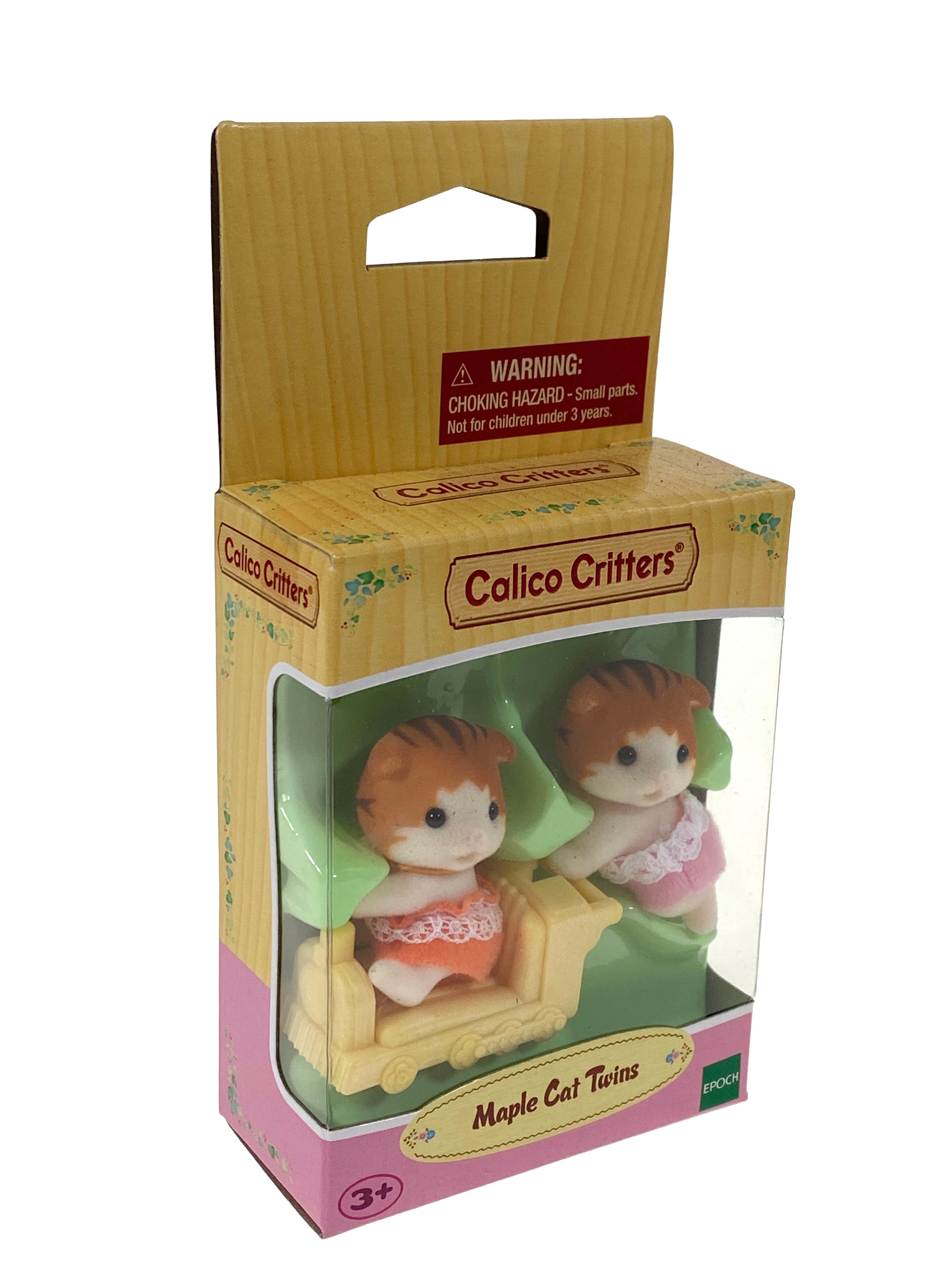 Calico Critters Maple Cat Twins    