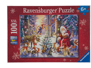Christmas In The Forest 100 Piece Puzzle    