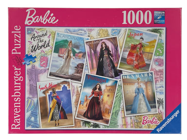 Barbie Around The World 1000 Piece Puzzle    