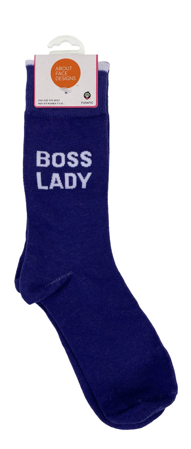 Funatic Crew Socks Boss Lady    