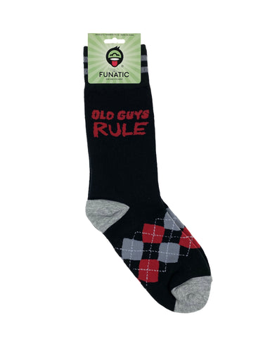 Funatic Crew Socks Old Guys Rule    