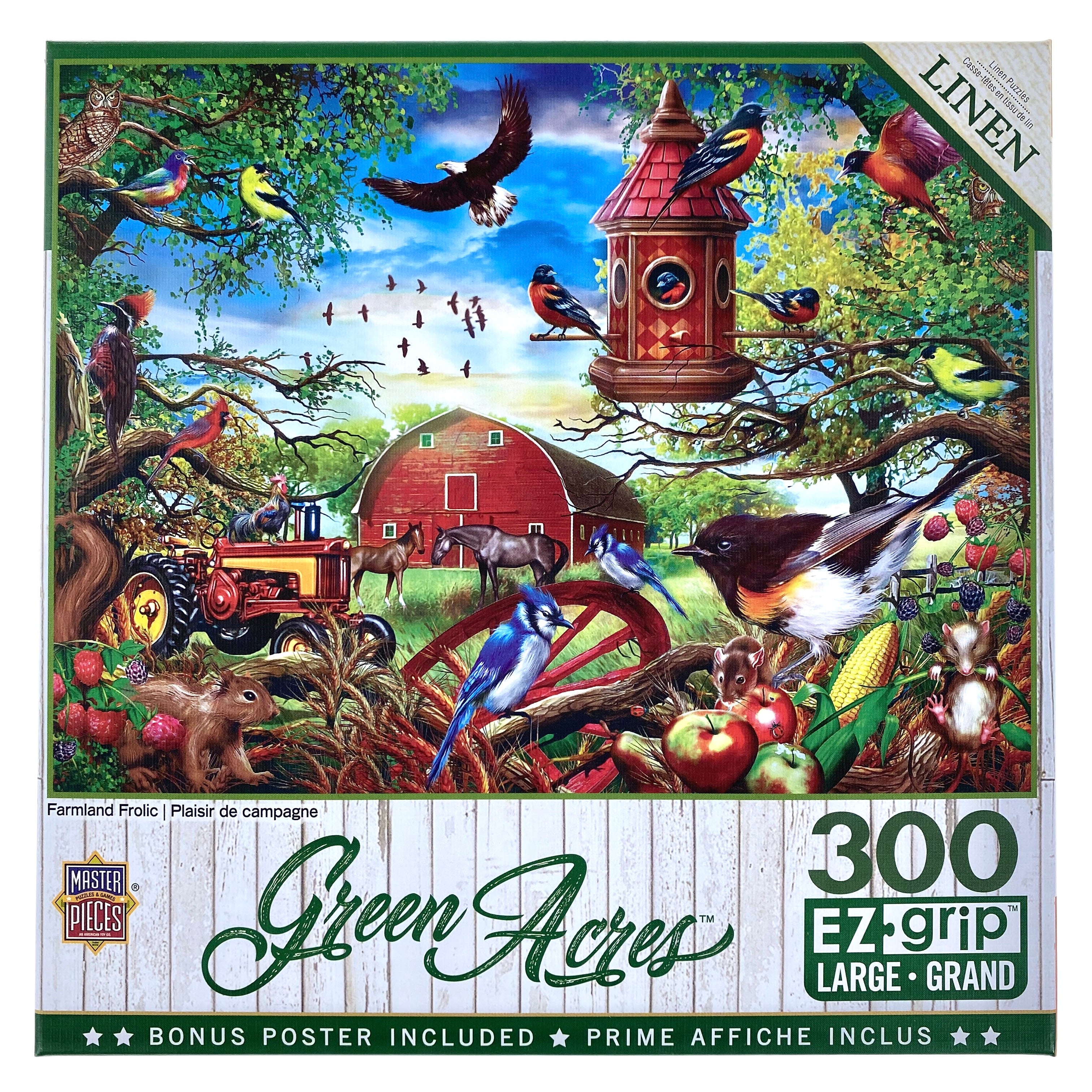 Farmland Frolic 300 Piece Large Format Puzzle    