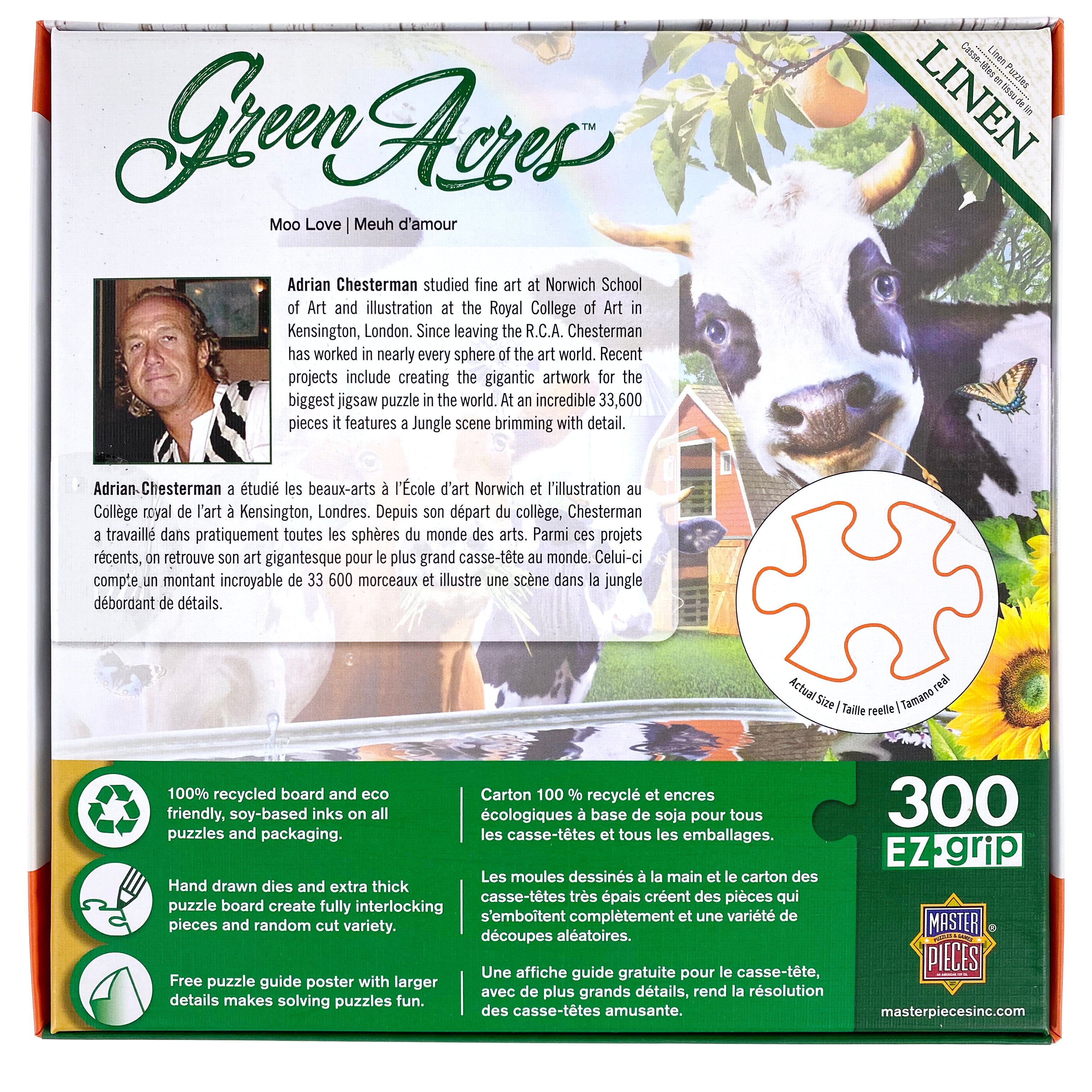 Green Acres - Moo Love Large Format 300 Piece Puzzle    