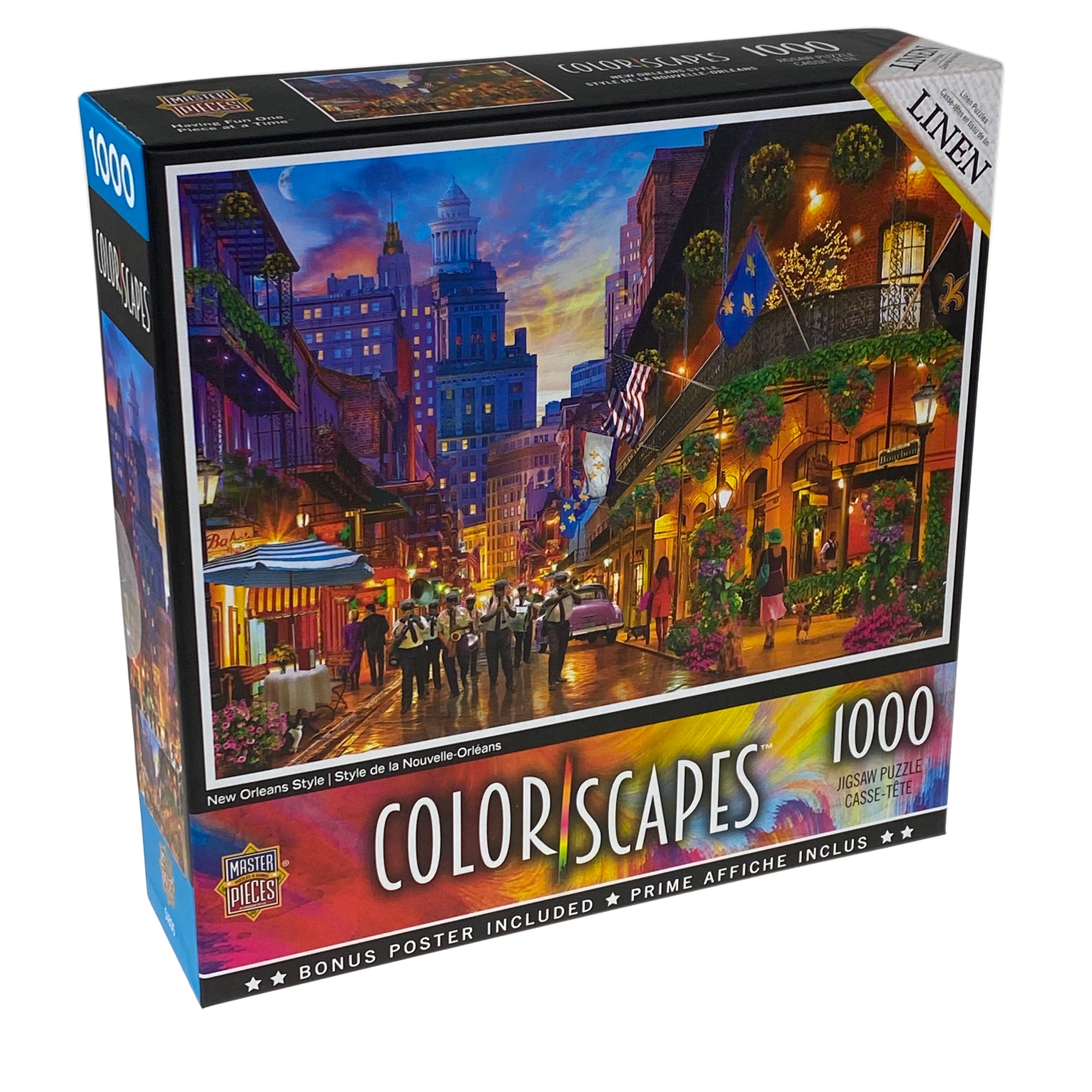 Colorscapes New Orleans Style 1000 Piece Puzzle    