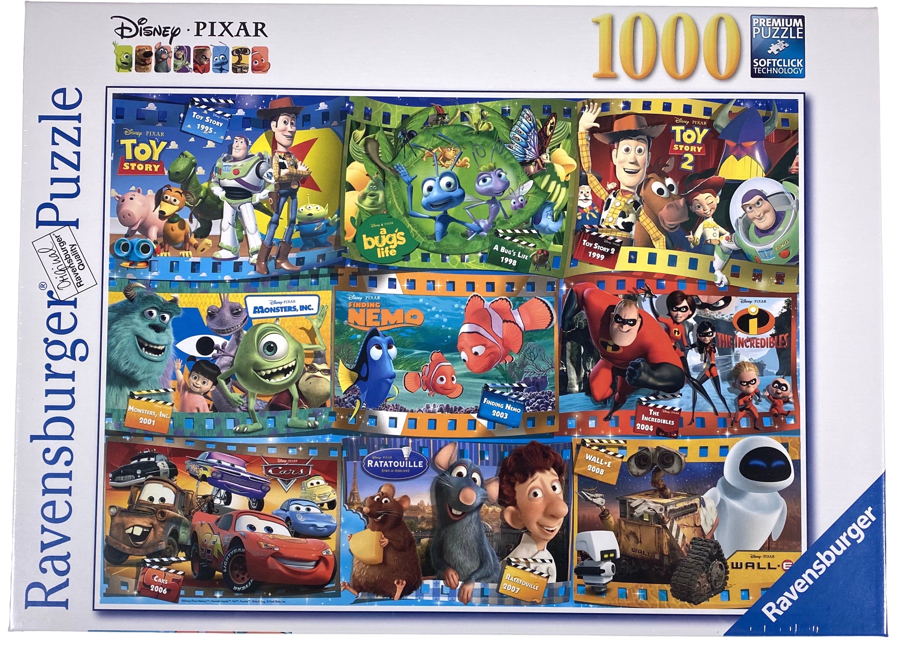 Disney Pixar Movies 1000 Piece Puzzle    