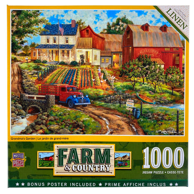 Grandma's Garden 1000 Piece Puzzle    
