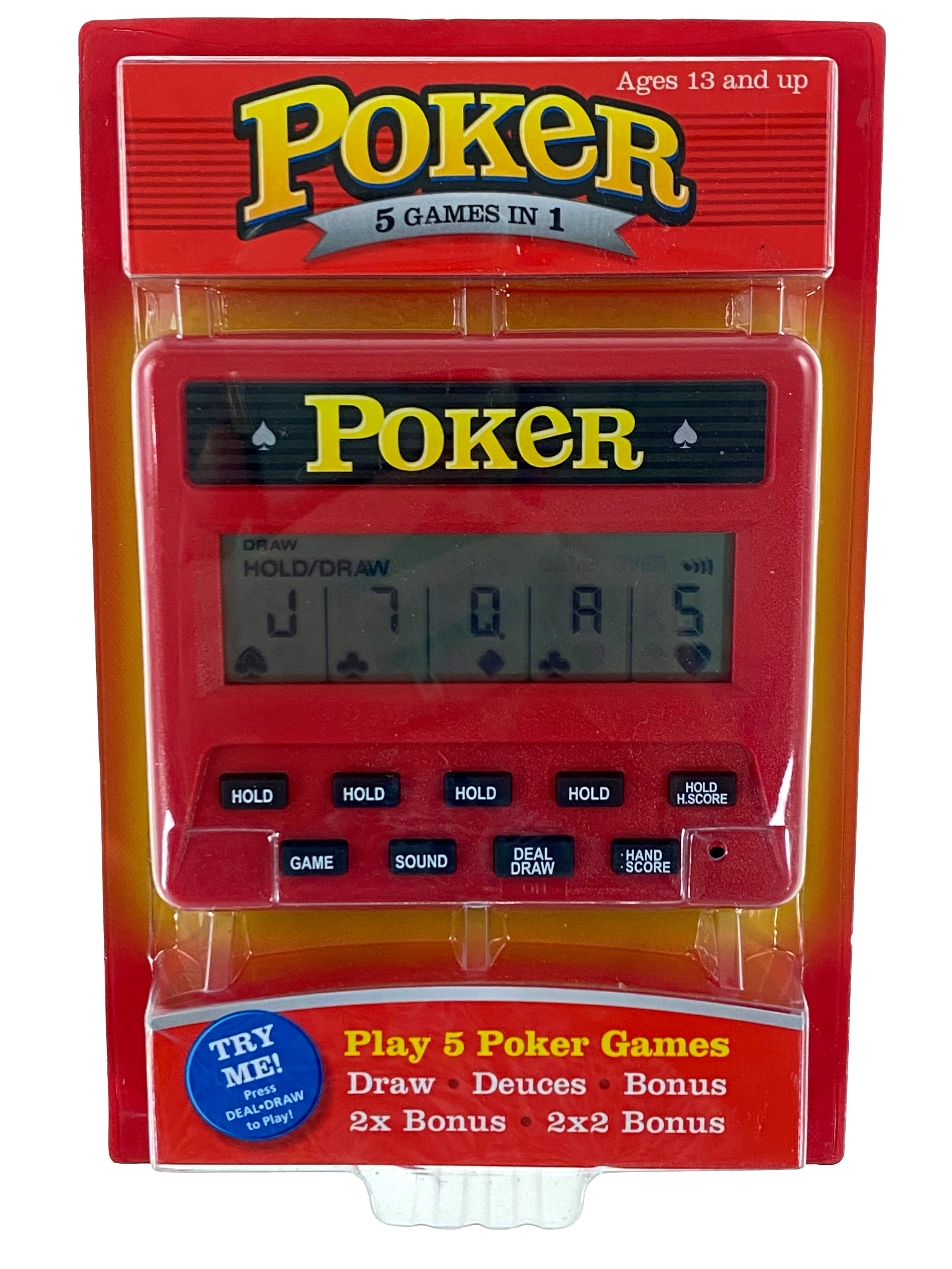 Electronic Poker - 5 Games In 1    