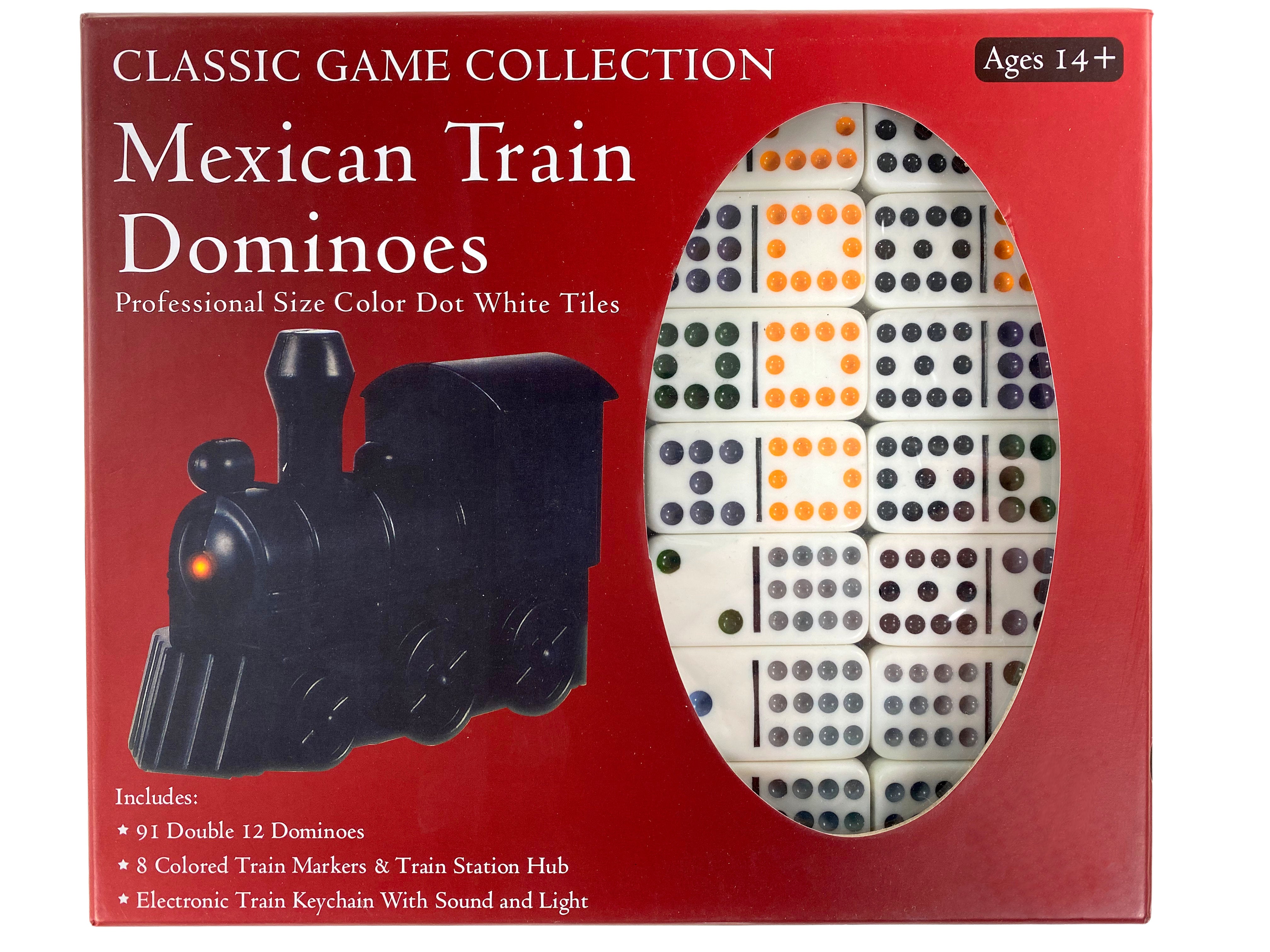 Mexican Train Dominoes With Sound And Light Electronic Train    
