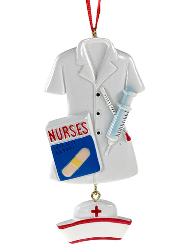 Nurses Make It Better with Dangle Cap Ornament