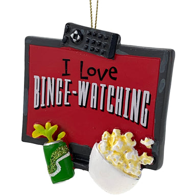 I Love Binge-Watching Ornament