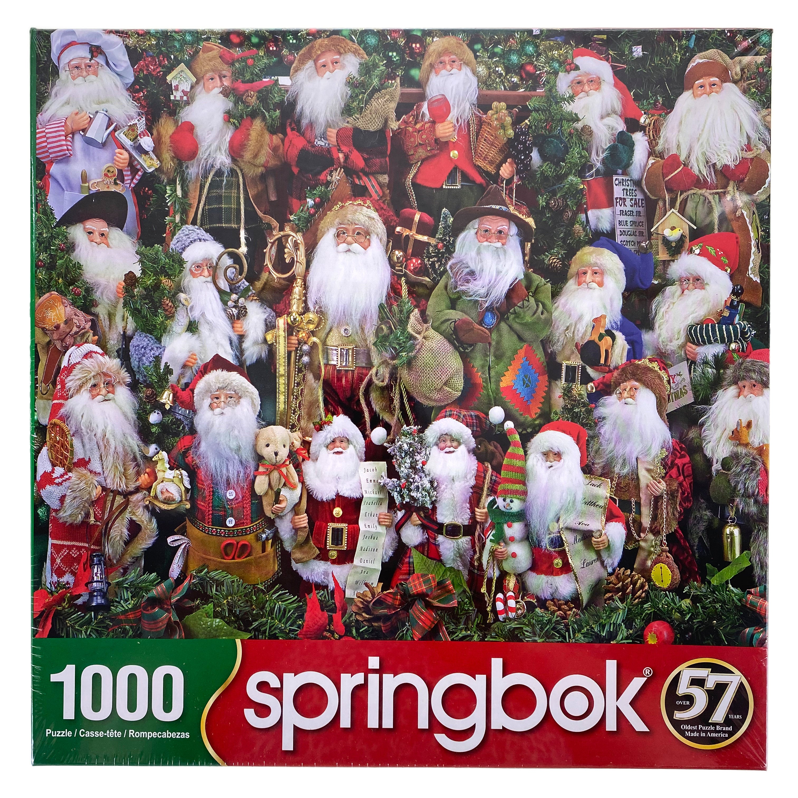 Santa Collection 1000 Piece Puzzle    