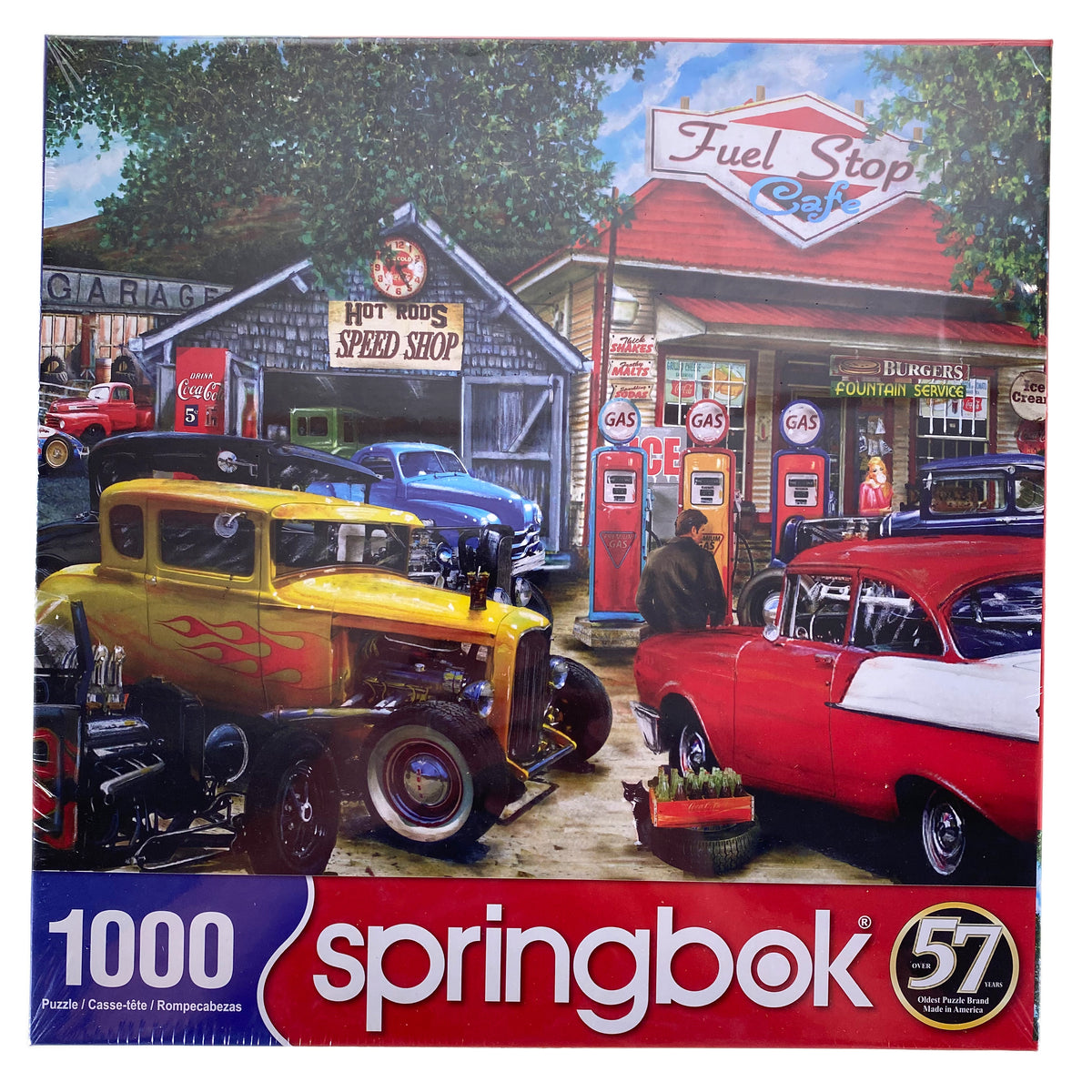 Hot Rod Cafe 1000 Piece Puzzle — Bird in Hand