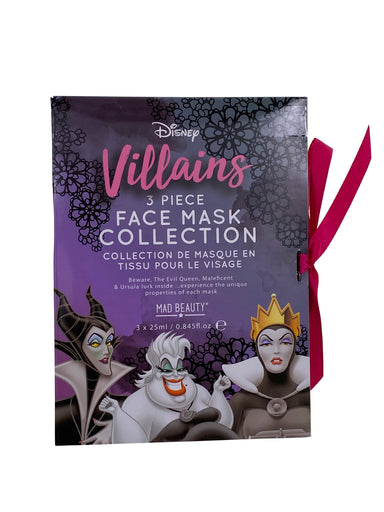 Disney Villains - 3 Piece Face Mask Collection    