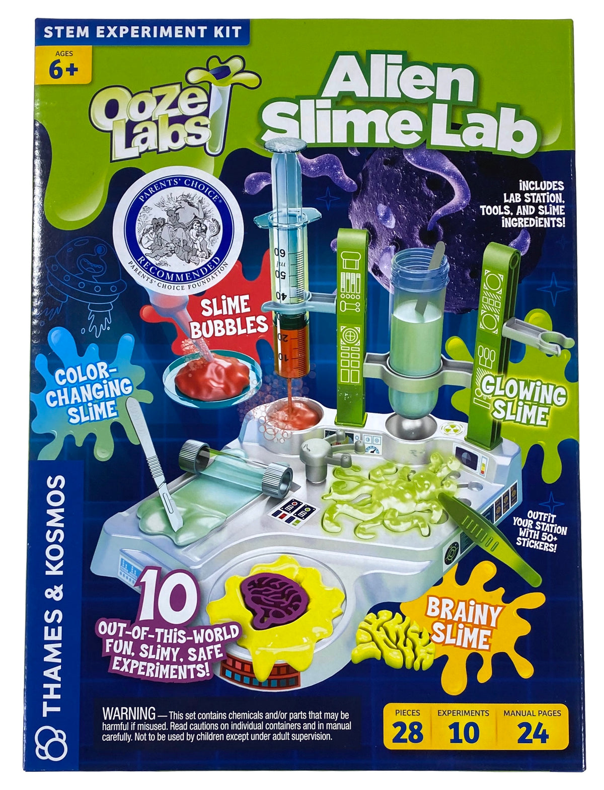 Thames & Kosmos Ooze Labs Mix Your Own Slime Kits