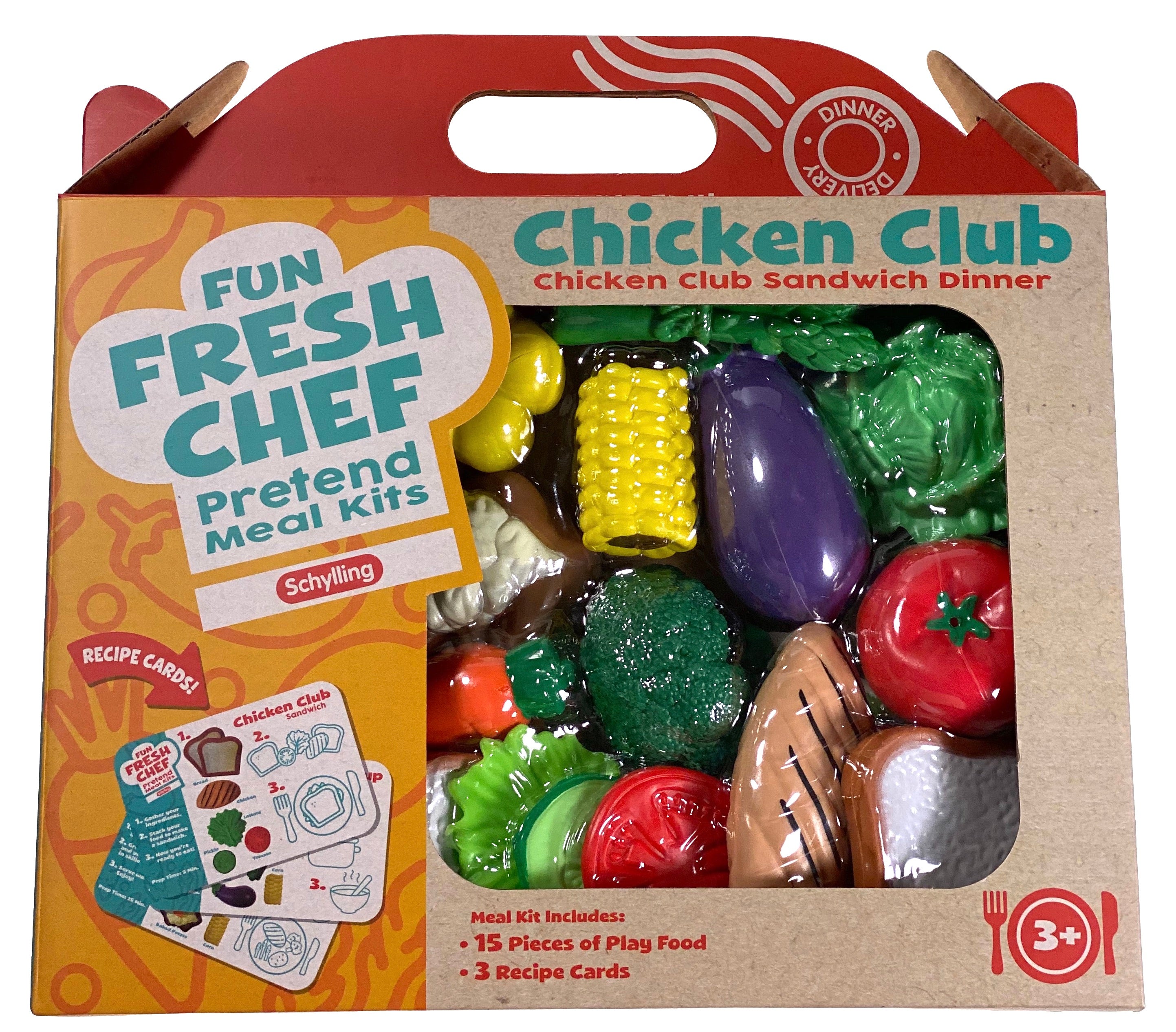 Play Food - Fresh Chef Chicken Club    