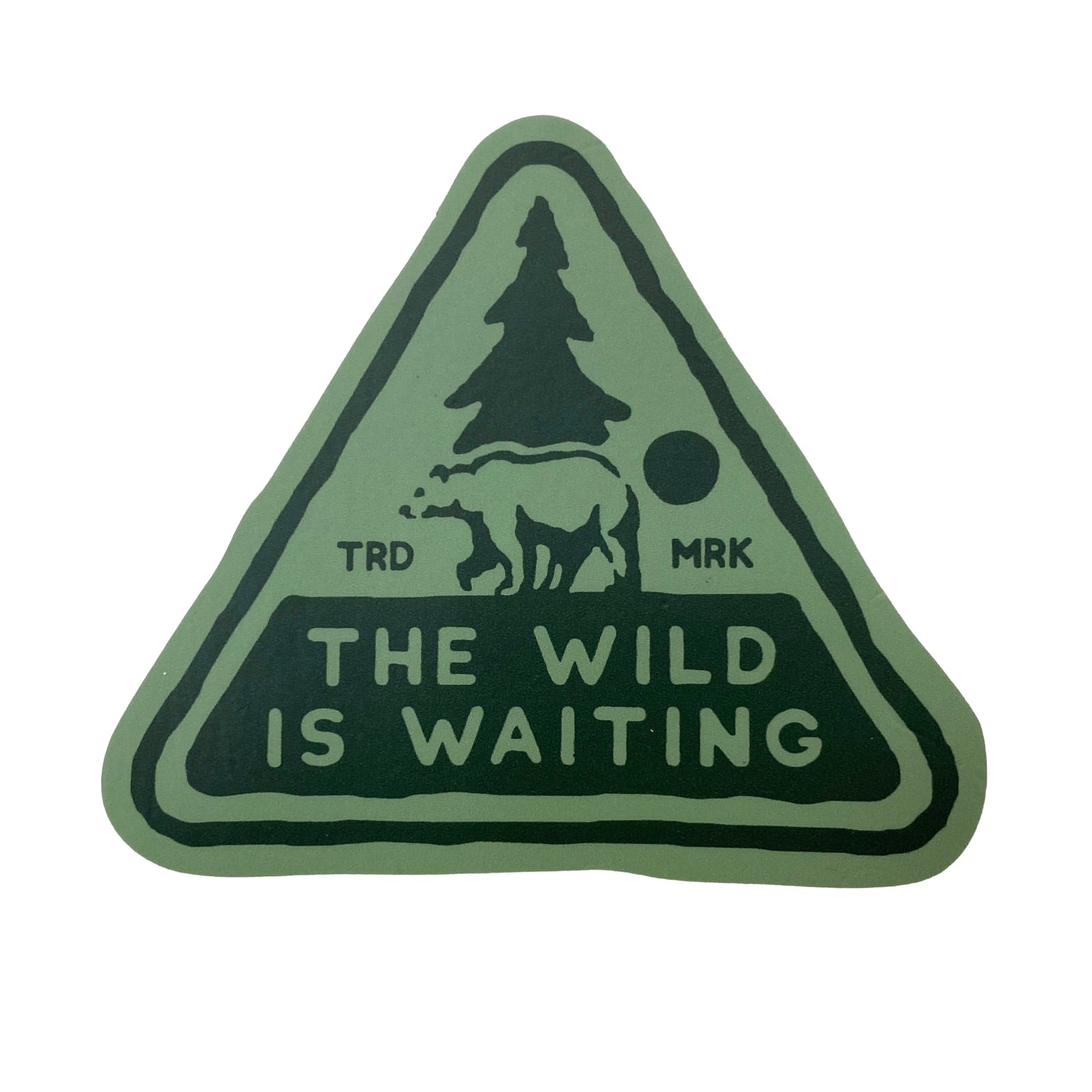Sticker - The Wild Is Waiting    