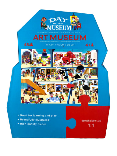 Day At The Art Museum 48 piece Puzzle    