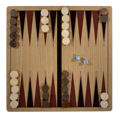 Classic Wooden Games - Backgammon    