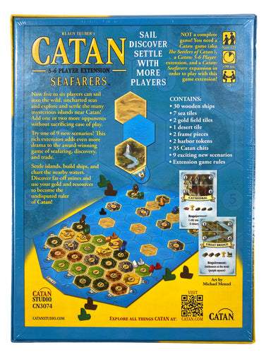 Settlers of Catan - Seafarers of Catan 5&6 Player Extension    
