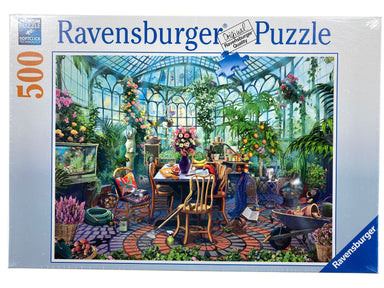 Greenhouse Morning 500 Piece Puzzle    