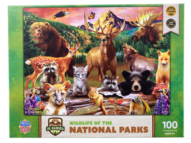 Wild Life Of The National Parks 100 Piece Puzzle    