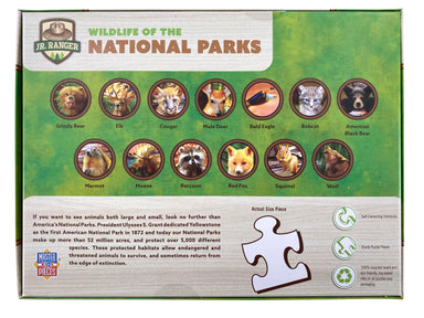 Wild Life Of The National Parks 100 Piece Puzzle    