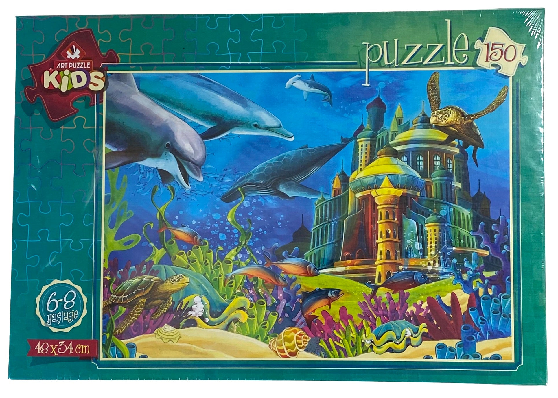The Underwater Castle 150 Piece Puzzle    
