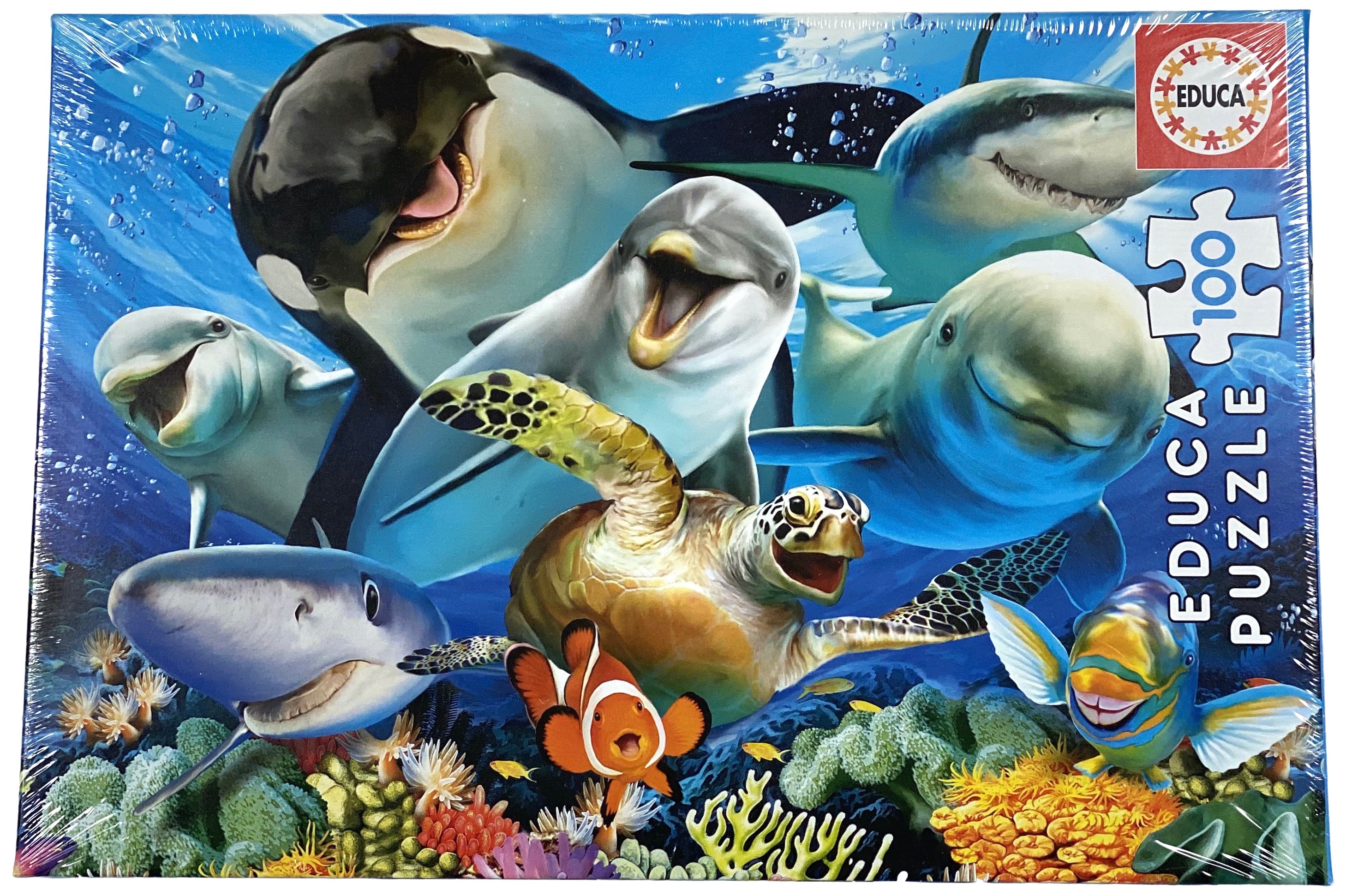 Underwater Selfie 100 Piece Puzzle    