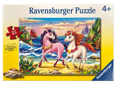 Beach Unicorns 35 Piece Puzzle    