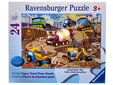 Construction Fun 24 Piece Floor Puzzle    