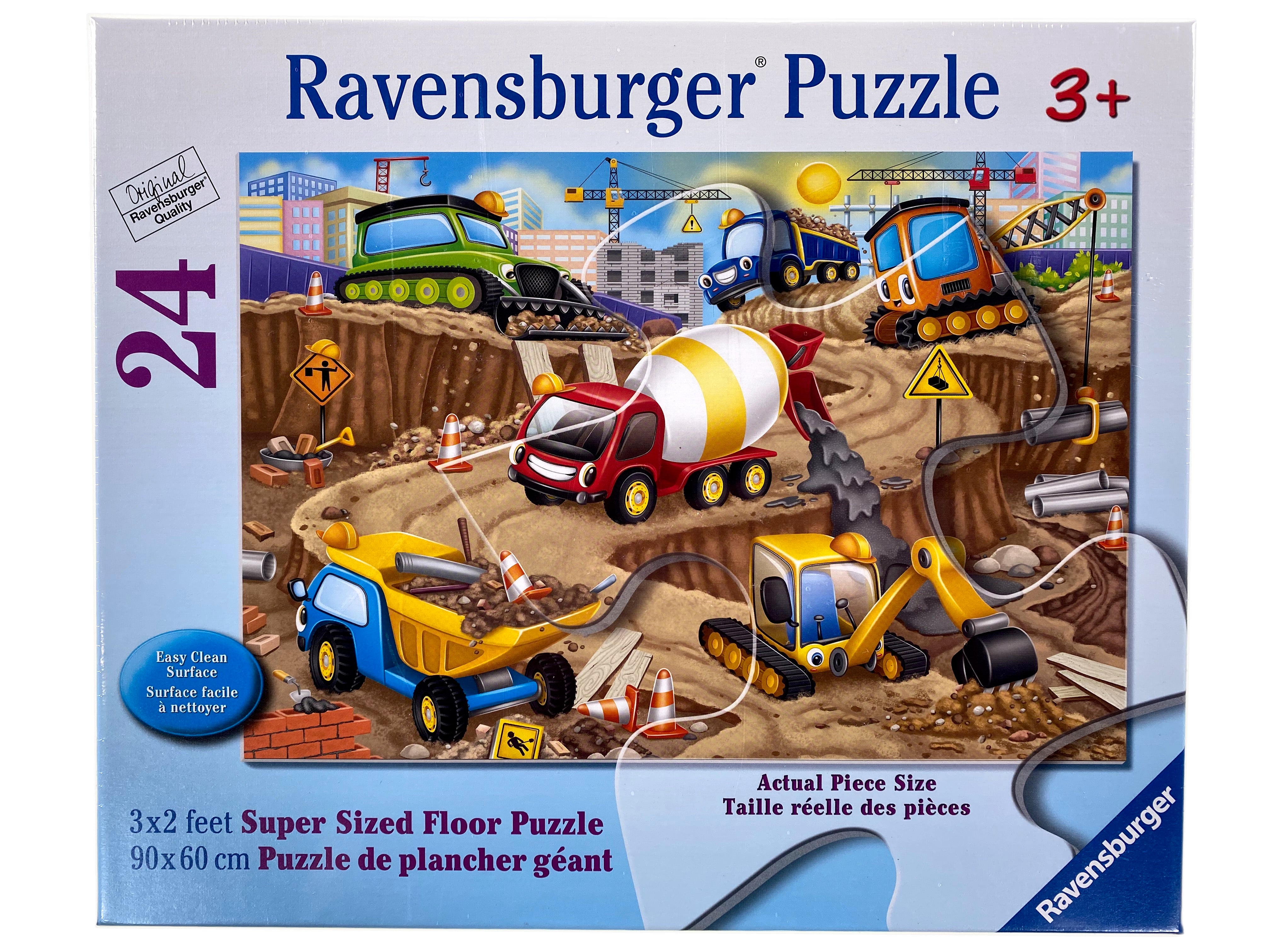 36-Piece Puzzle - Construction Zone